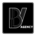 LOGO BACH VIET AGENCY TRẮNG - NỀN ĐEN